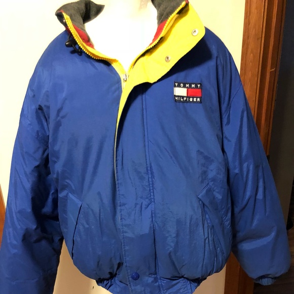 tommy hilfiger feather jacket